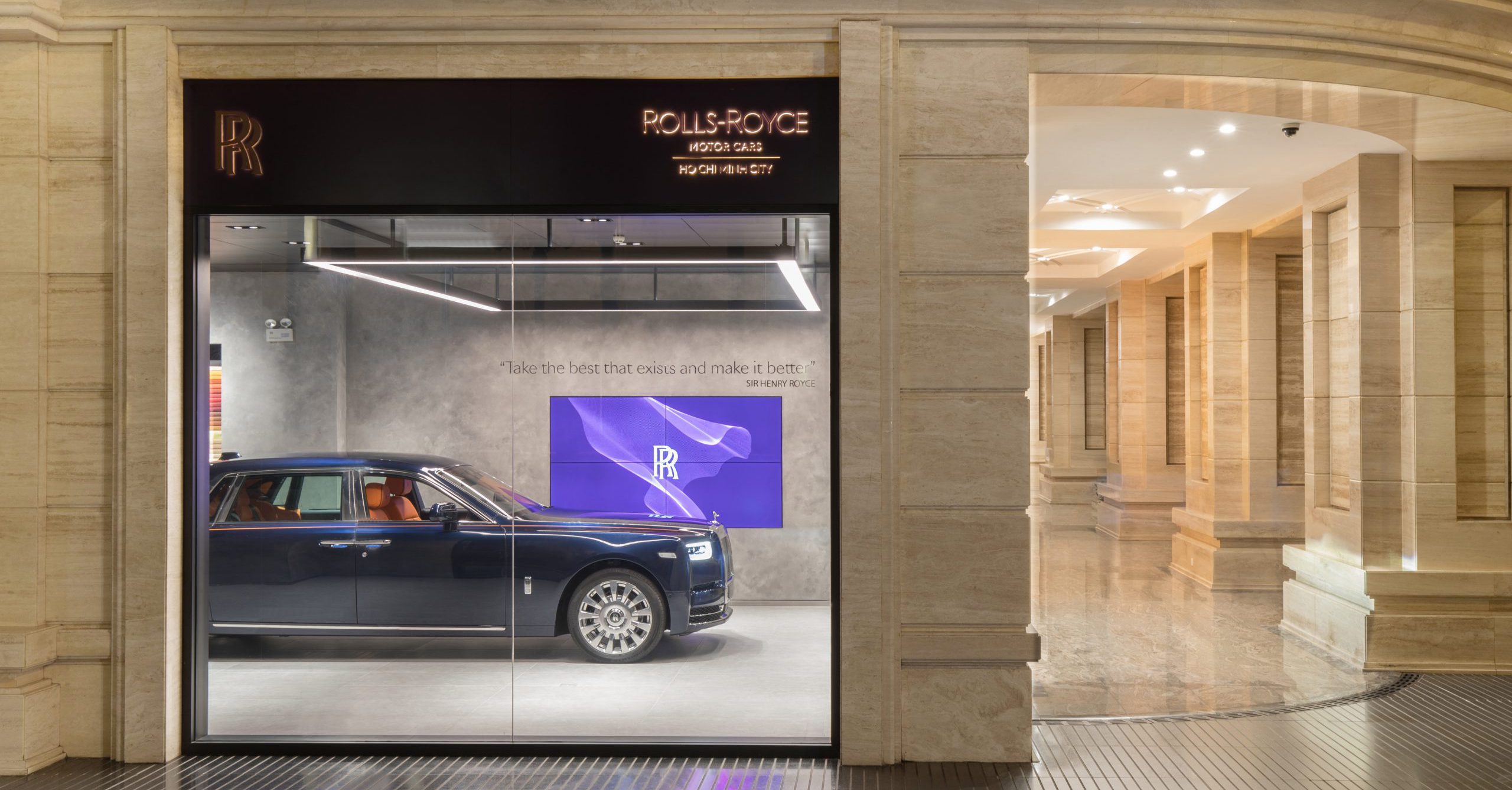 RollsRoyce mở showroom lớn nhất thế giới